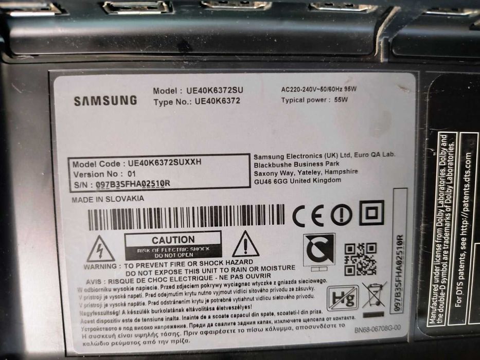 TV Самсунг 40" извит
