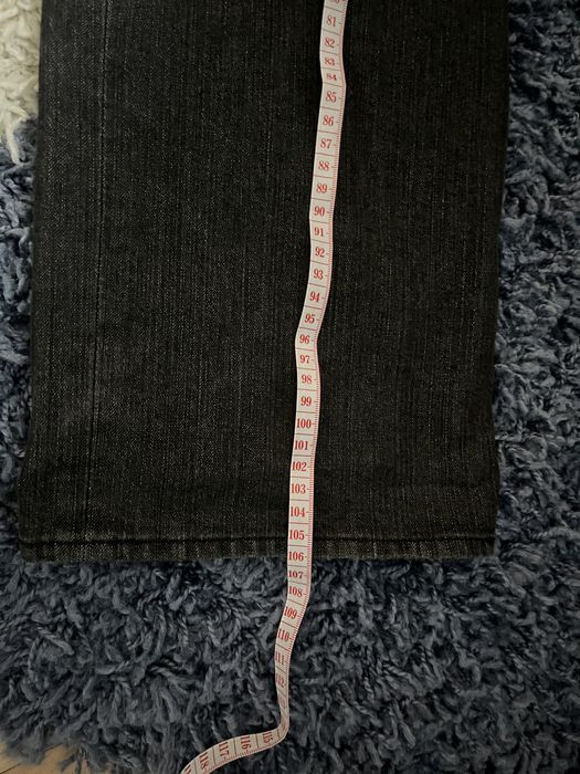 blugi negri straight fit W32