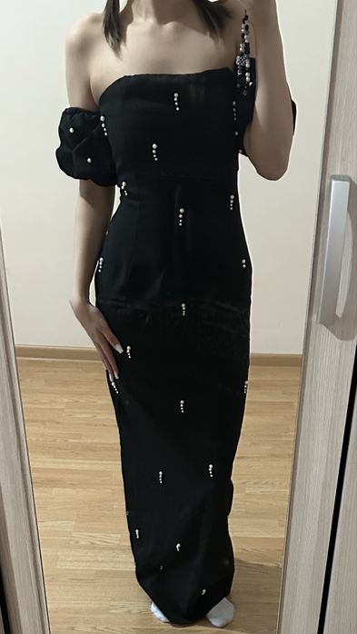 Женское длинное платье