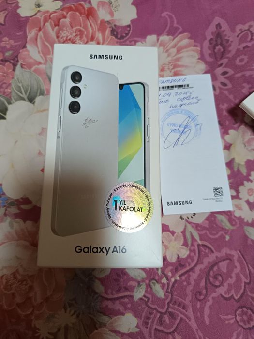 Samsung A16 garantyali