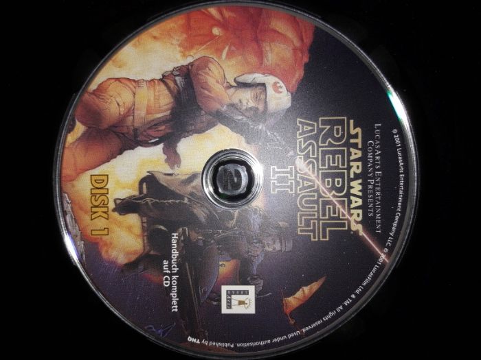 Star Wars: Rebel Assault II: The Hidden Empire 2 x CD-PC