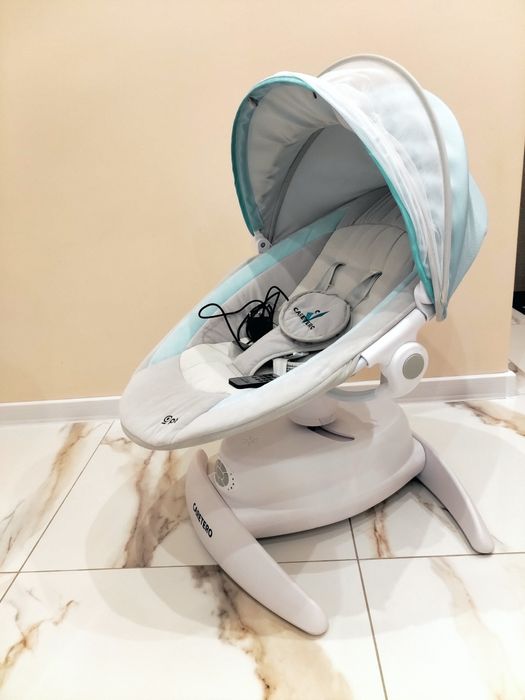 Електрически, бебешки шезлонг Caretero - Opti blue