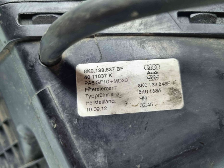 Carcasa filtru aer Audi A4 (8K5, B8) Avant [Fabr 2008-2015] 8K0133837