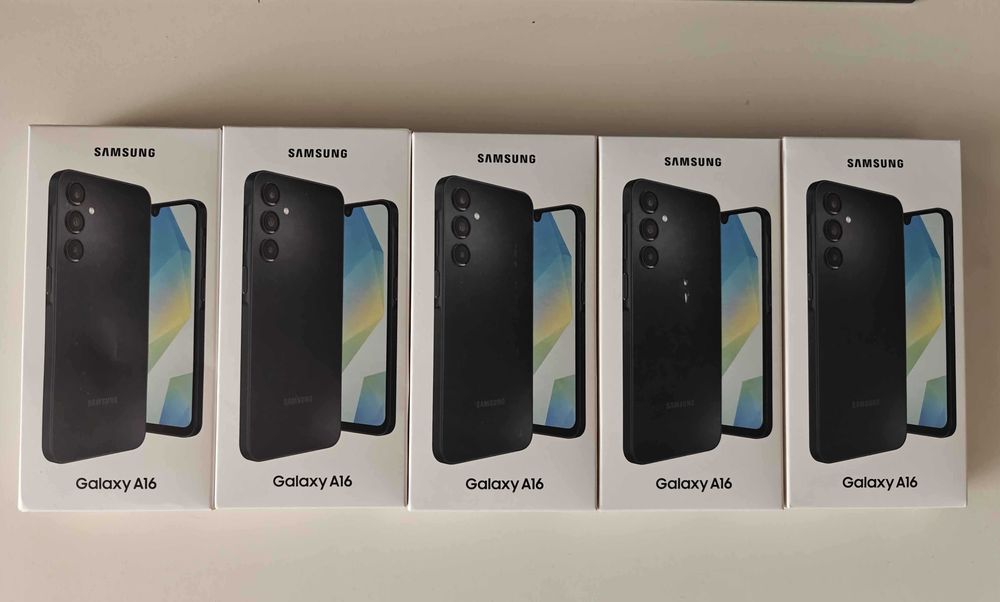 Telefon Samsung Galaxy A16 128GB 4G Display 6.7 inch dual sim Negru Black Nou sigilat