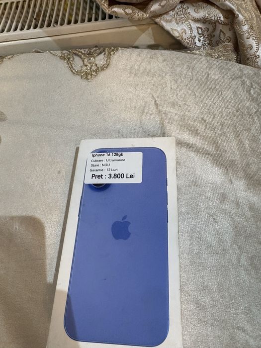 Vand iphone 16 UltraMarin 128gb