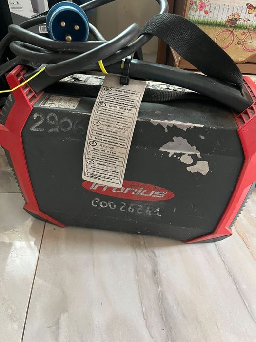 Vand aparat de sudura TransPocket 180 si motor compresor