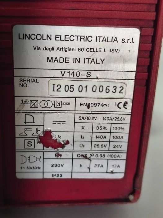 Aparat sudura Lincoln V 140-S