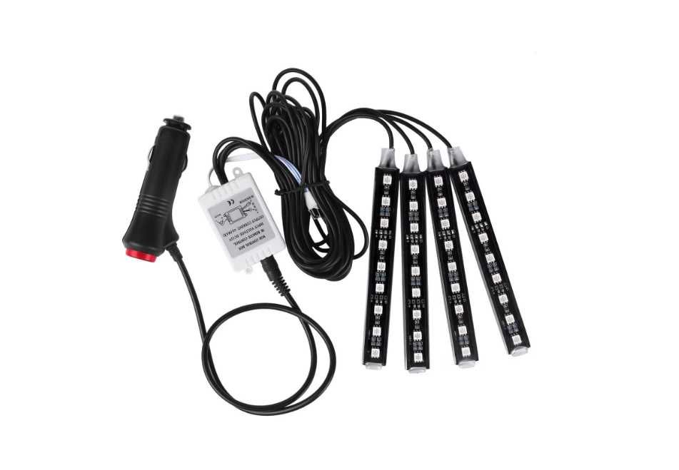 Lumini Ambientale auto Kit interior LED