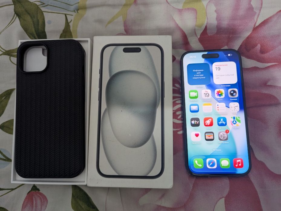 Айфон 15 на 128 гб black