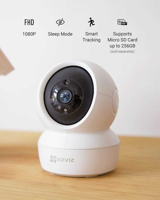 EZVIZ C6N 1080P Вътрешна WiFi камера за видеонаблюдение