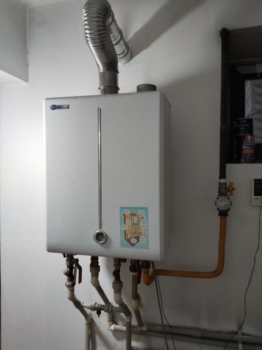 Газовый котел печка