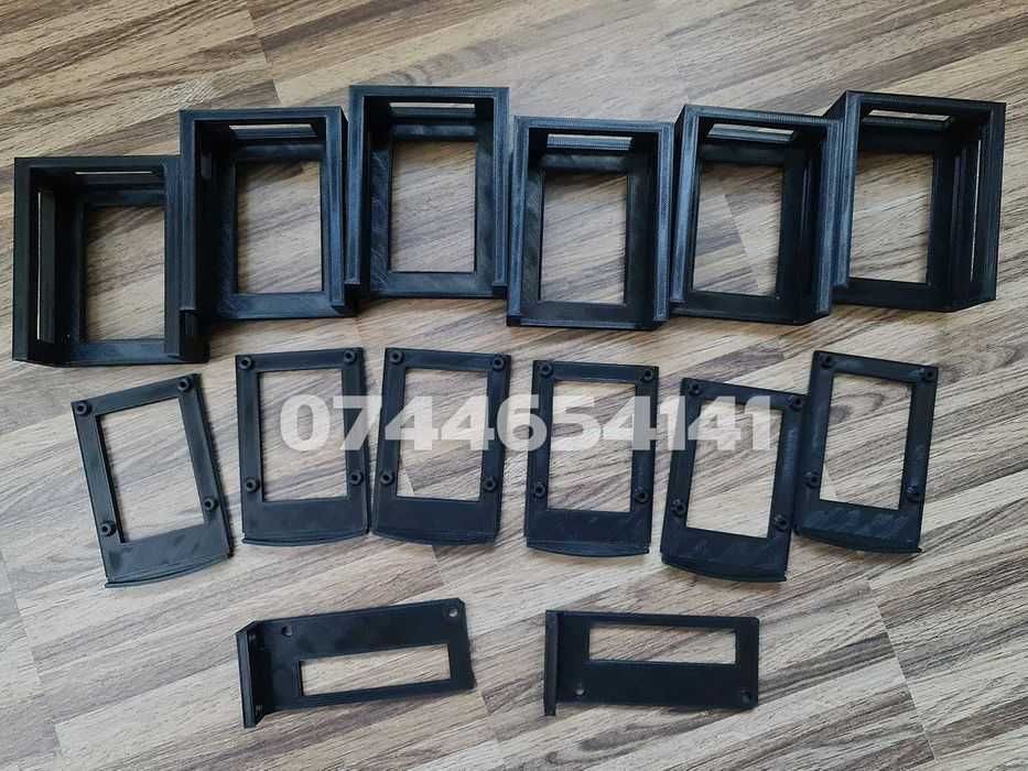 Carcasa Rack-Mount 1U pentru 4 x Raspberry Pi 4b si 4 x SSD