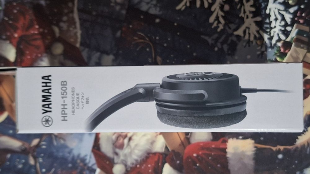 Casti Yamaha Hph-150B, negre, supraauriculare, design compact