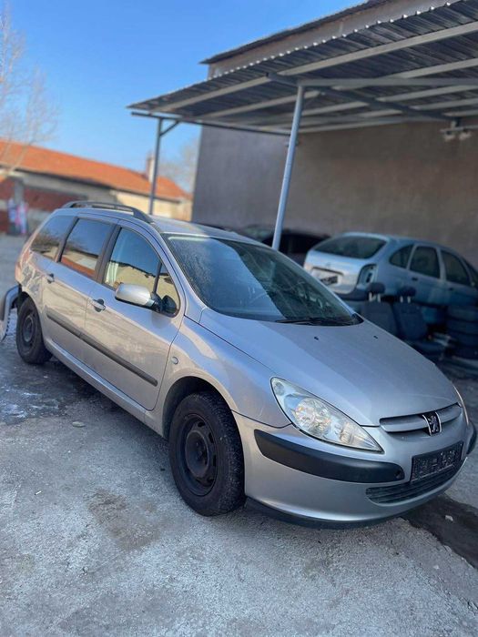 Пежо 307 на части Peugeot 307 (01-08)г 1.6i 109к.с ръчка 6 скорости