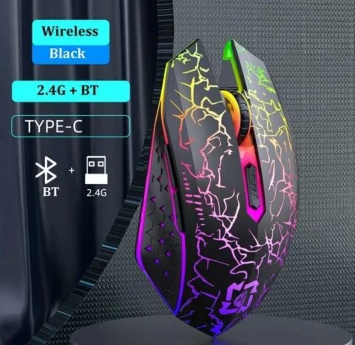 Игровая мышь G11, RGB-подсветка, 6 кнопок, 3200 DPI