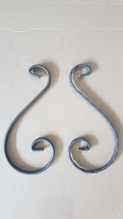 Ковано желязо - декоративни елементи за парапети, врати и огради