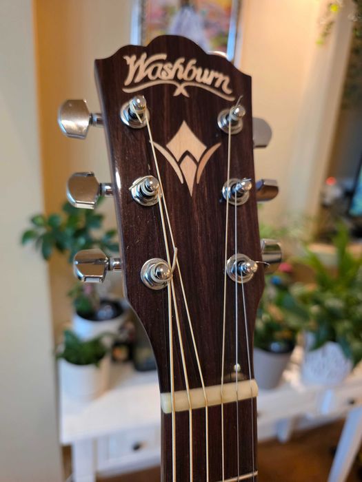 Електроакустична китара Washburn WCG20SCE Comfort Series + Премиум калъф Madarozzo