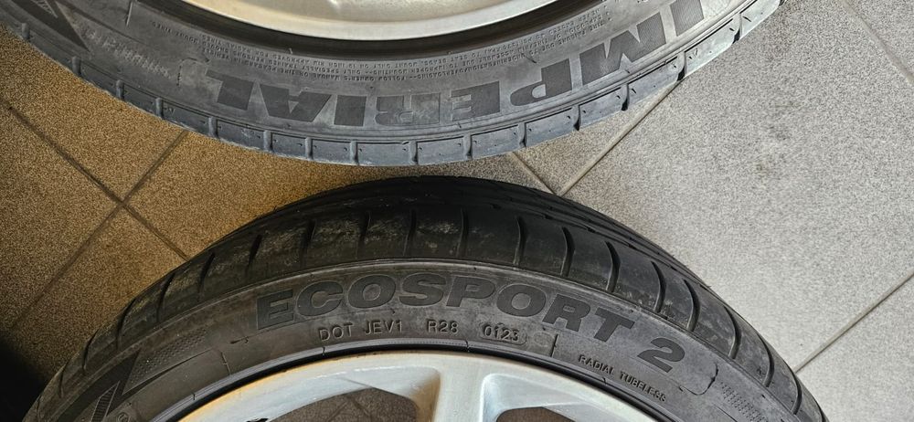 Jante Opel Insignia 5x120, 8,5Jx19H2 IS45 cu anvelope 245 40 19