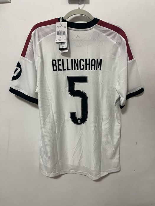 Adidas Real Madrid 2026/27 Tricou de fotbal acasa, Bellingham #5 Marimea XL