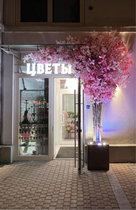 Декор цветами в Астане