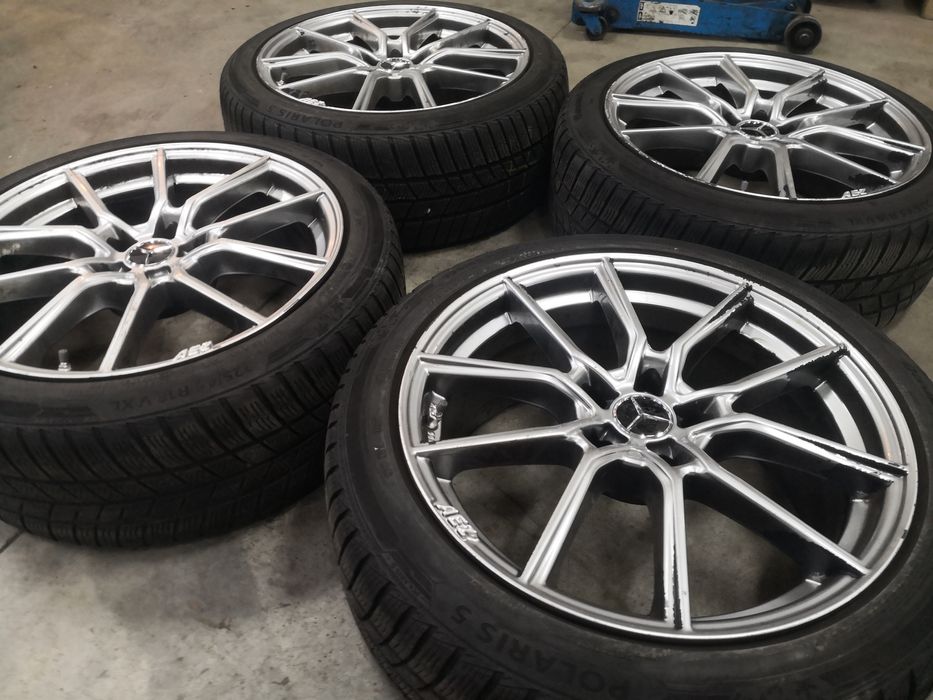 5х112 мерцедес Mercedes e classa 18 цола джанти с датчици