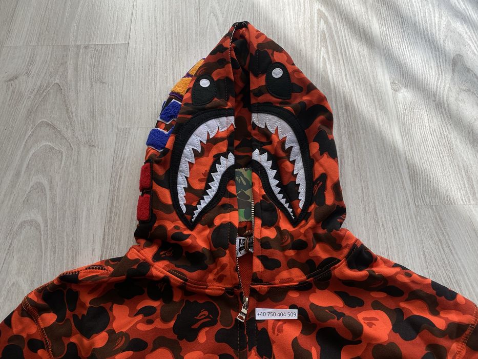 Hanorac Bape Shark Camo XXL xo tour