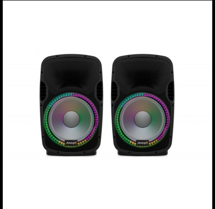 Pachet boxa activa + boxa pasiva Audibax Party 215 Black