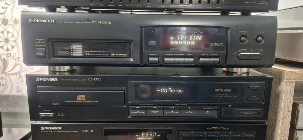 Amplif Pioneer, deck pioneer, cd