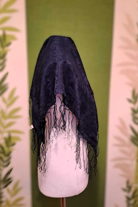 Eșarfă 75x75cm,100% mătase pură