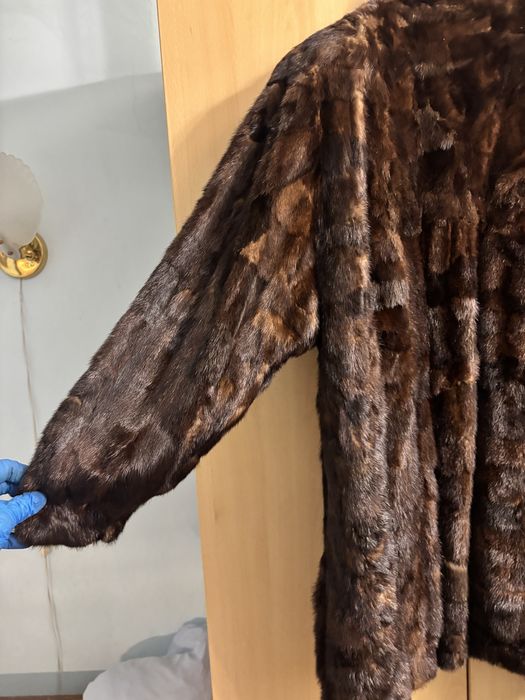 Палто от естествен косъм