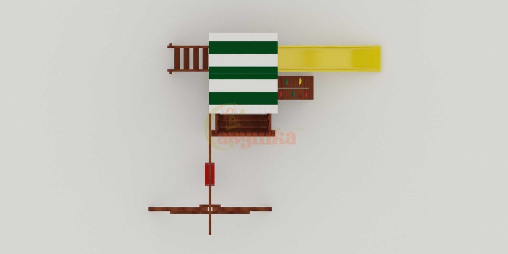 Детская площадка Савушка Мастер 1 (Махагон)