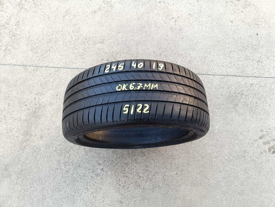 O anvelopa vara 245 40 19 bridgestone turanza T005 profil 6,7 mm 2023