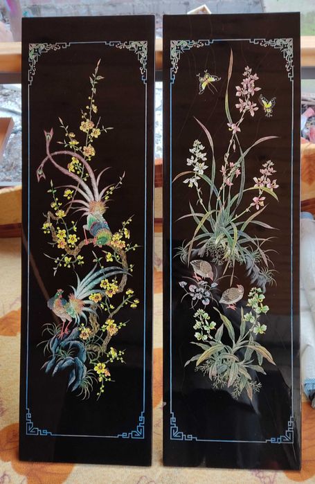 Сувениры разных стран вазы картины шкатулки тарелки