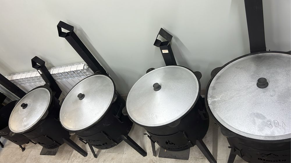 Казан Чугунный Ошак Печь