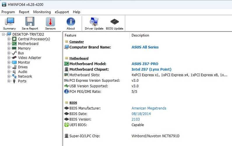 D:\A.1\Placa de baza Asus Z87 Pro WII-Fii Go soket 1150 Intel Gen 4