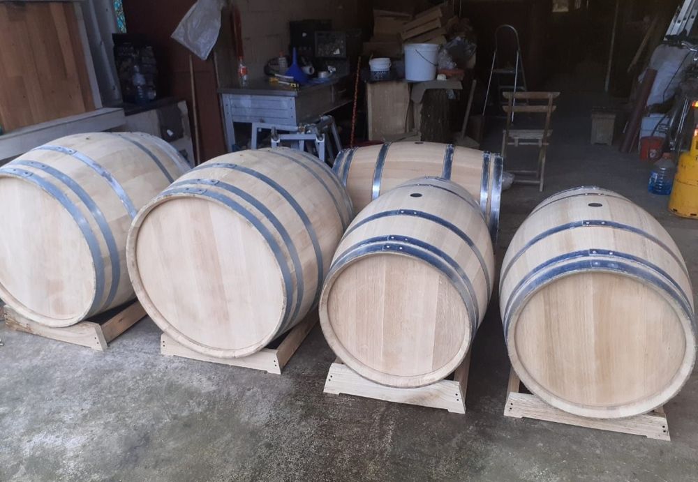 Butoaie din lemn de stejar