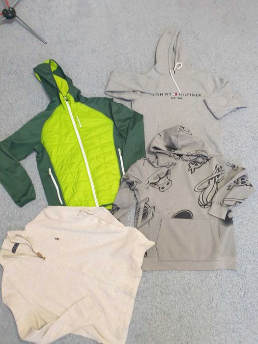 Lot 3bluzoane baiat Polo.zara.tommy.+1geaca de primavara.m164.M