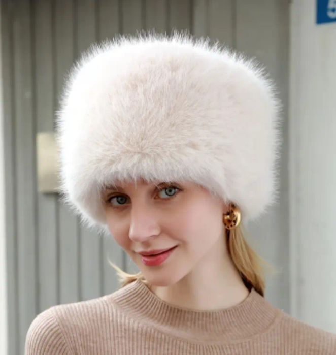 Дамски зимни шапки тип "купол"