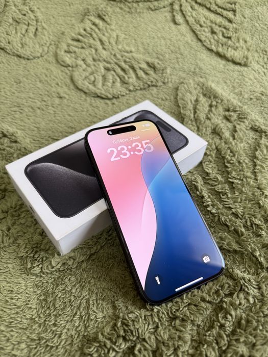 Продам iPhone 15 Pro 256 Black Titanium в идеале!