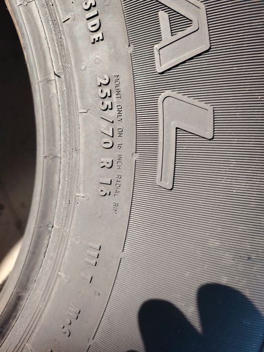 255 70 r16 continental cross contact lx