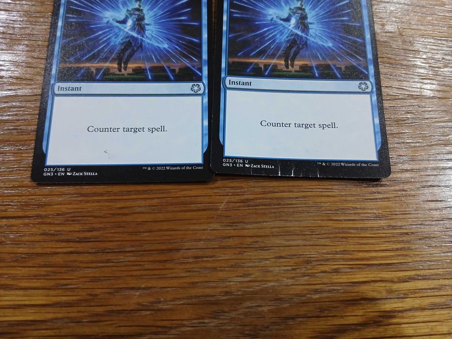 set 4 carti joc Counterspell (GN3) pt Magic The Gathering