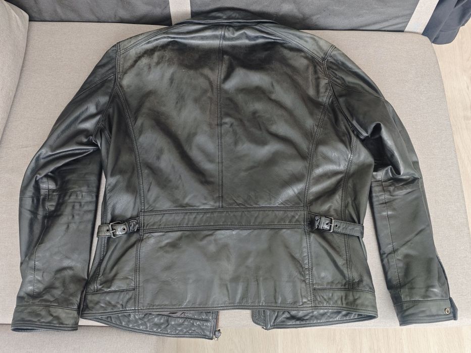 Кожено яке Massimo Dutti