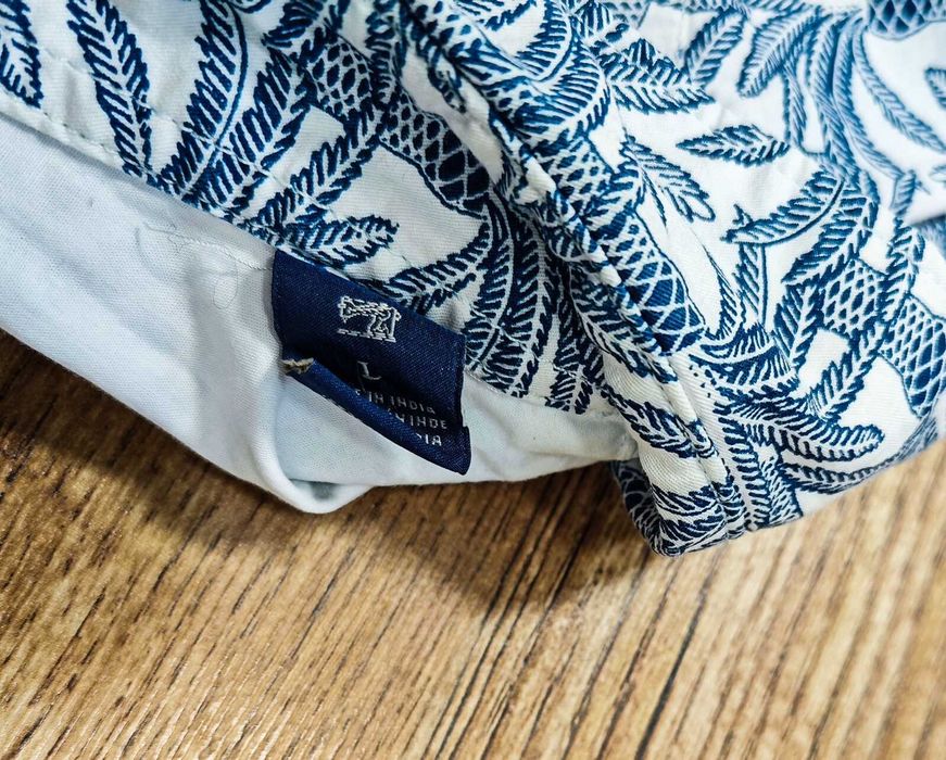 Scotch Soda Palm Оригинална мъжка риза с дълъг ръкав размер L
