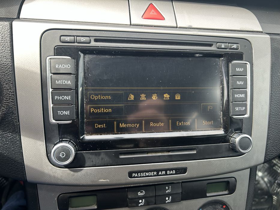 Radio RNS navigatie vw passat b6 , touran, golf5