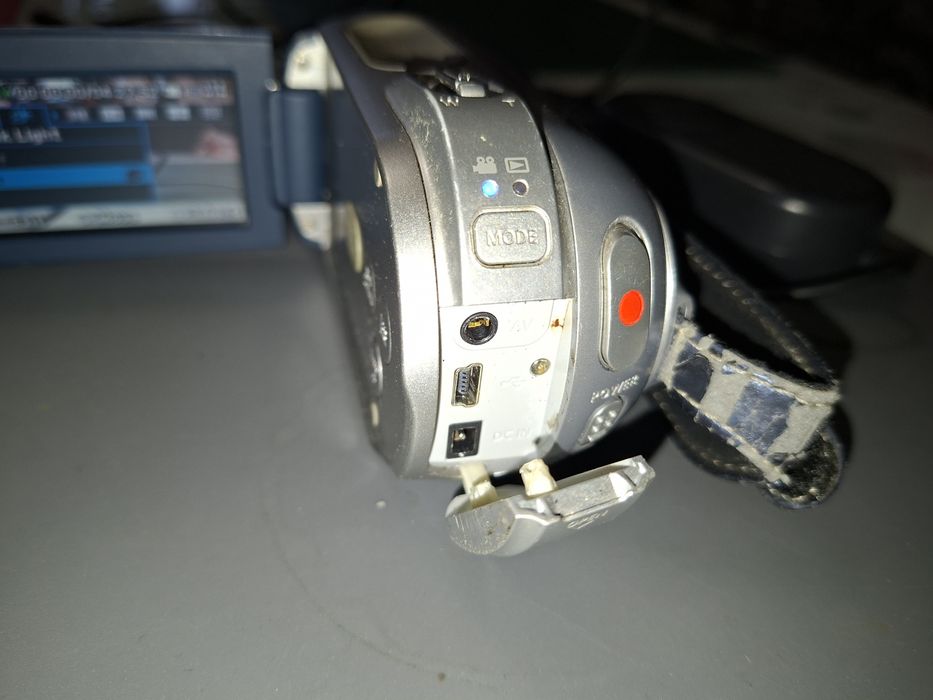 Samsung VP-MX20,  camcorder card SD, baterie bună,  încărcător