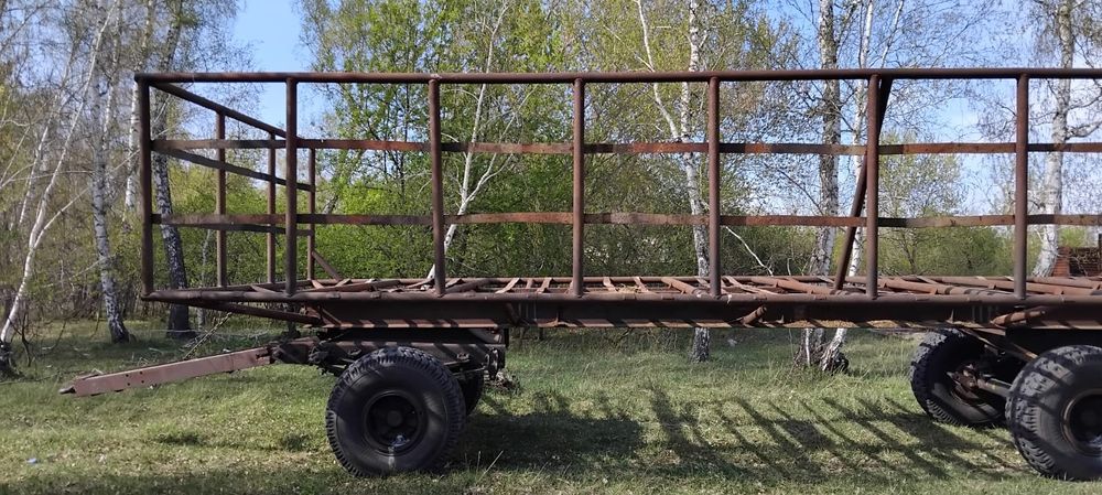 Прицеп ПТС из МТК трубы