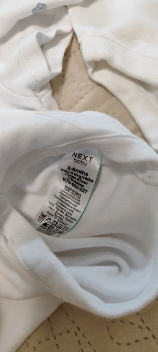 Боди с къс ръкав 3-6 месеца