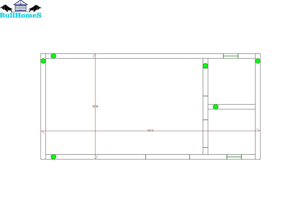 Бунгало,Къщи,Фургони,Контейнери,Гаражи - 18м²