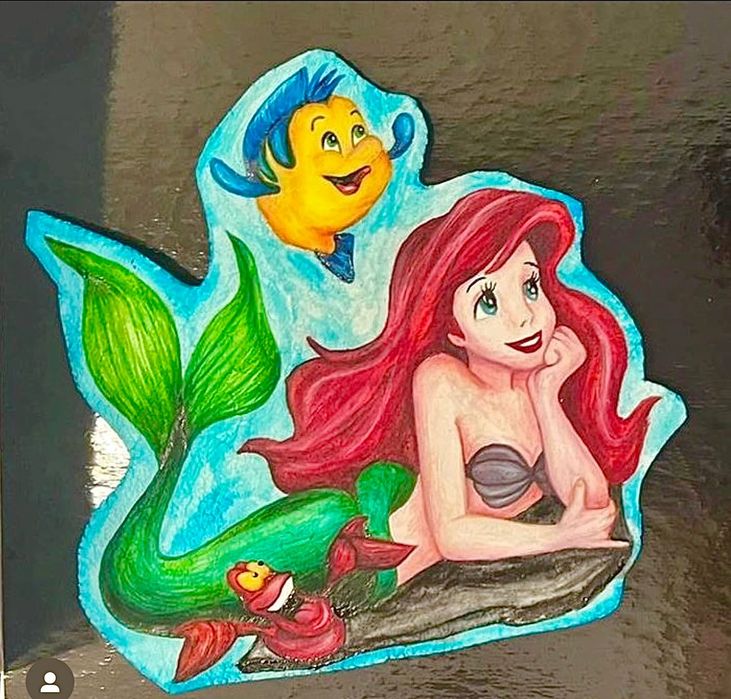 Picturi murale pentru camera copilului.