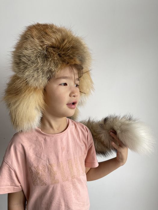 Малахай тымак шапка лиса